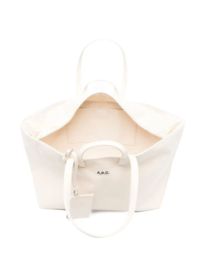 A.P.C. Women "Le Drummer Toile" Tote Bag