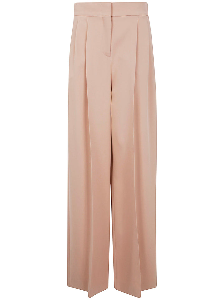 Alberta Ferretti Women Cady Stretch Wide Leg Trousers
