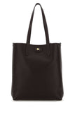 Burberry Men Dark Brown Leather Bloomsbury Shopping Bag