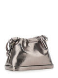 A.P.C. Women Metallic Shoulder Bag With Logo Lettering On The Front And Drawstring Closure In Ecoleather Woman