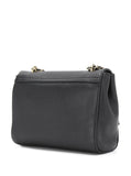 Mulberry Women 'Lilly' Black Shoulder Bag With Twist Lock Closure In Leather Woman