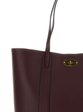 Mulberry Women 'Bayswater Small' Bordeaux Tote Bag With Postman's Lock Closure In Leather Woman
