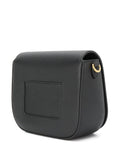 Mulberry Women 'Darley' Black Crossbody Bag With Adjustable And Removable Shoulder Strap And Turn-Lock Closure In Grained Leather Woman