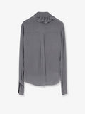 Alberta Ferretti Women Crepe Shirt With Rouches