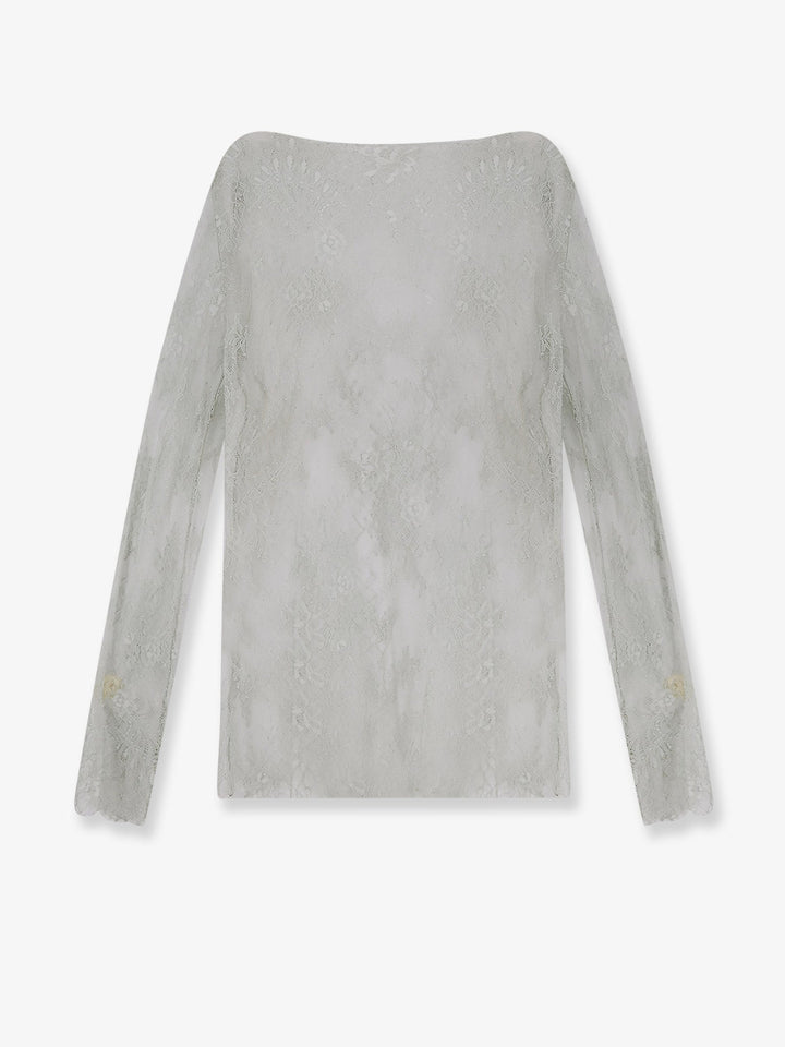 Alberta Ferretti Women Lace Shirt