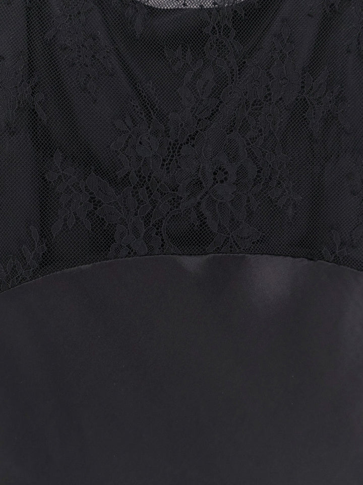 Alberta Ferretti Women Long Dress With Lace Insert