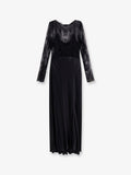Alberta Ferretti Women Long Dress With Lace Insert