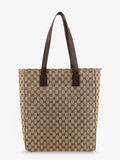 Gucci Men Gg Fabric Shopping Bag