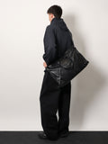 Balenciaga Men Le City Leather Travel Bag