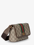 Gucci Men Mini Ophidia Gg Fabric Crossbody Bag
