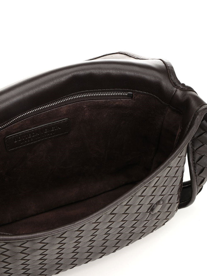 Bottega Veneta Men "Veneto" Flap-Over Messenger Bag