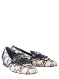 Alberta Ferretti Women Logo Moccasin