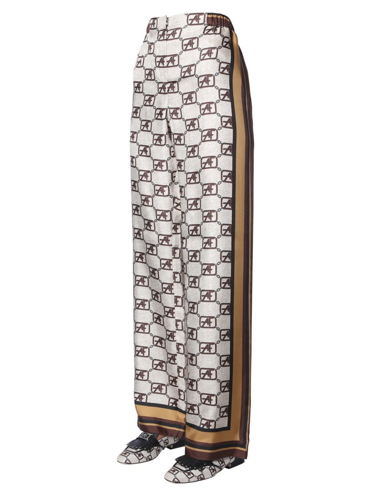 Alberta Ferretti Women Story Logo Pants