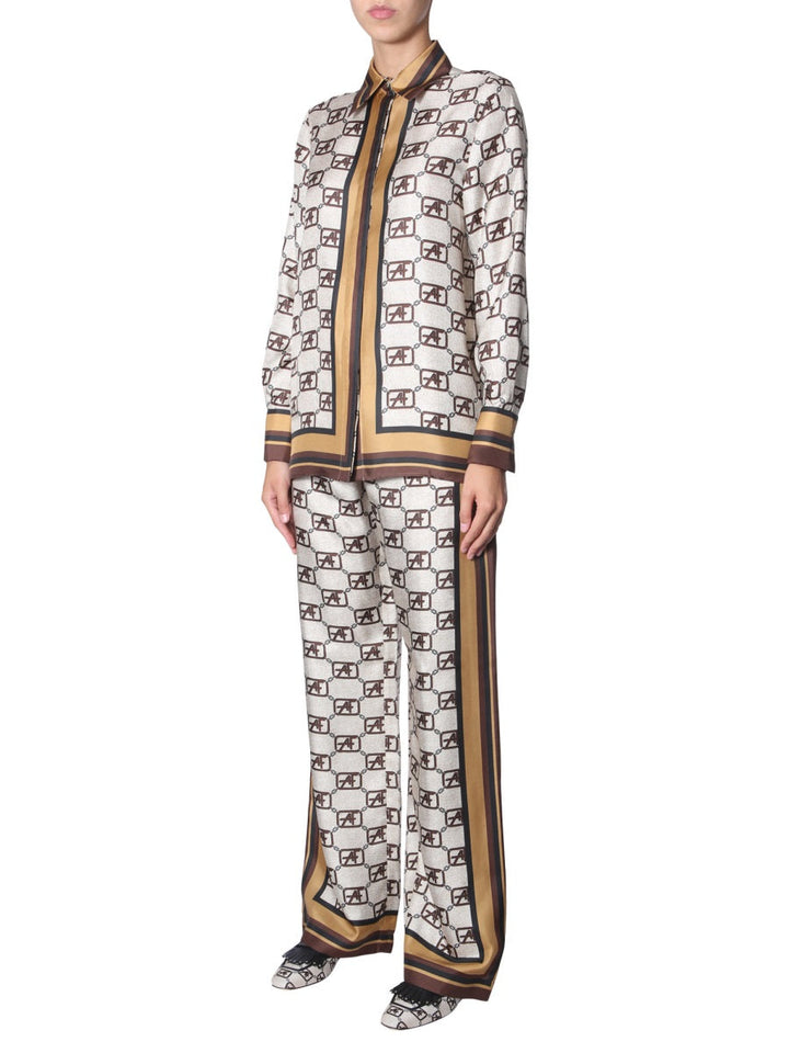 Alberta Ferretti Women Story Logo Pants