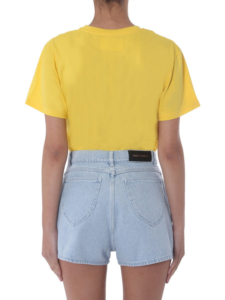 Alberta Ferretti Women Crew Neck T-Shirt
