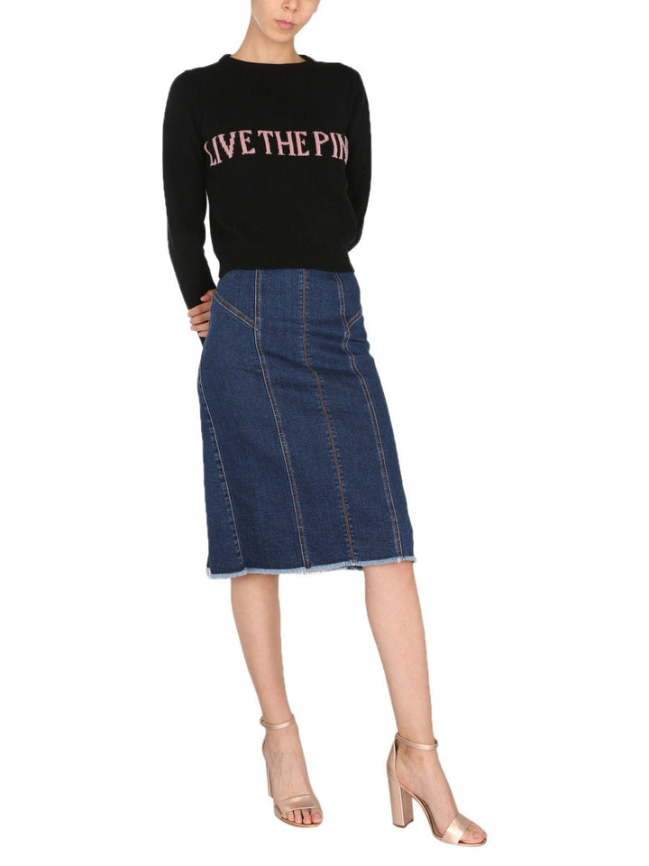 Alberta Ferretti Women Crew Neck Sweater