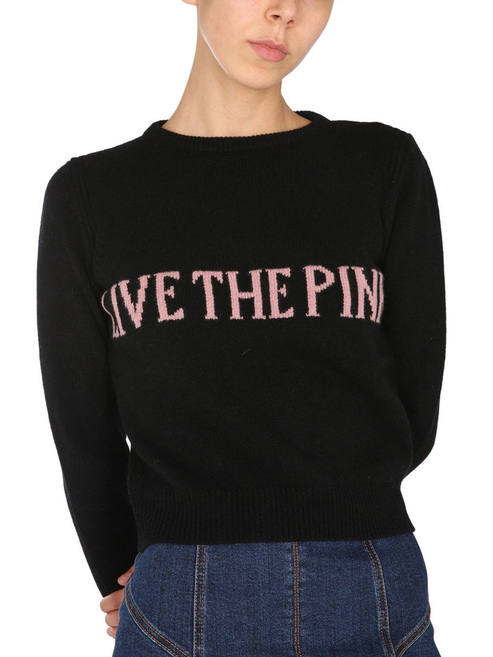 Alberta Ferretti Women Crew Neck Sweater
