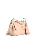 Dolce & Gabbana Small 'Sicily' Leather Handbag Nude Women