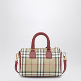 Burberry Mini Check Bowling Bag Women