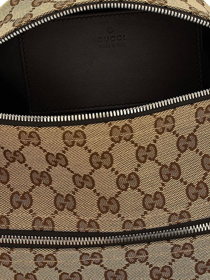 Gucci Men Small Gg Cylindrical Shoulder Strap