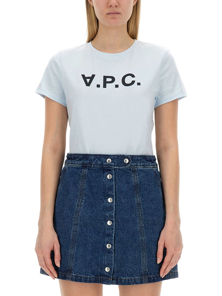 A.P.C. Women T-Shirt With Logo