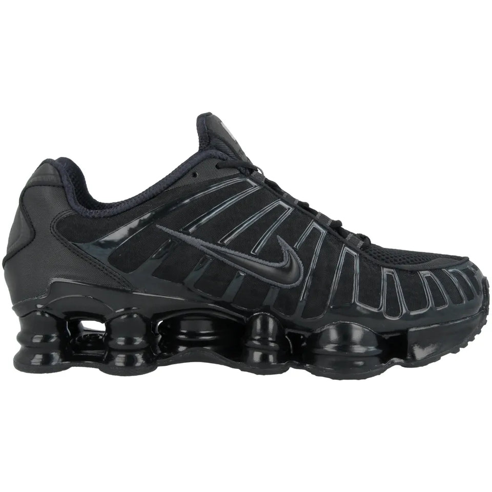 Nike Shox TL Black and Max Orange