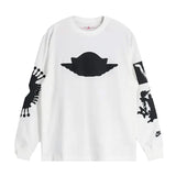 Wings L/S Tee 'White'