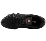 Nike Shox TL Black and Max Orange