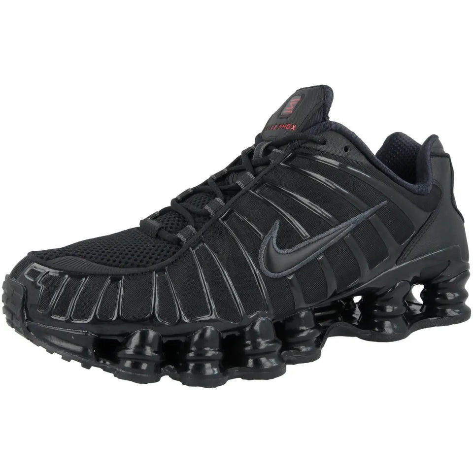 Nike Shox TL Black and Max Orange