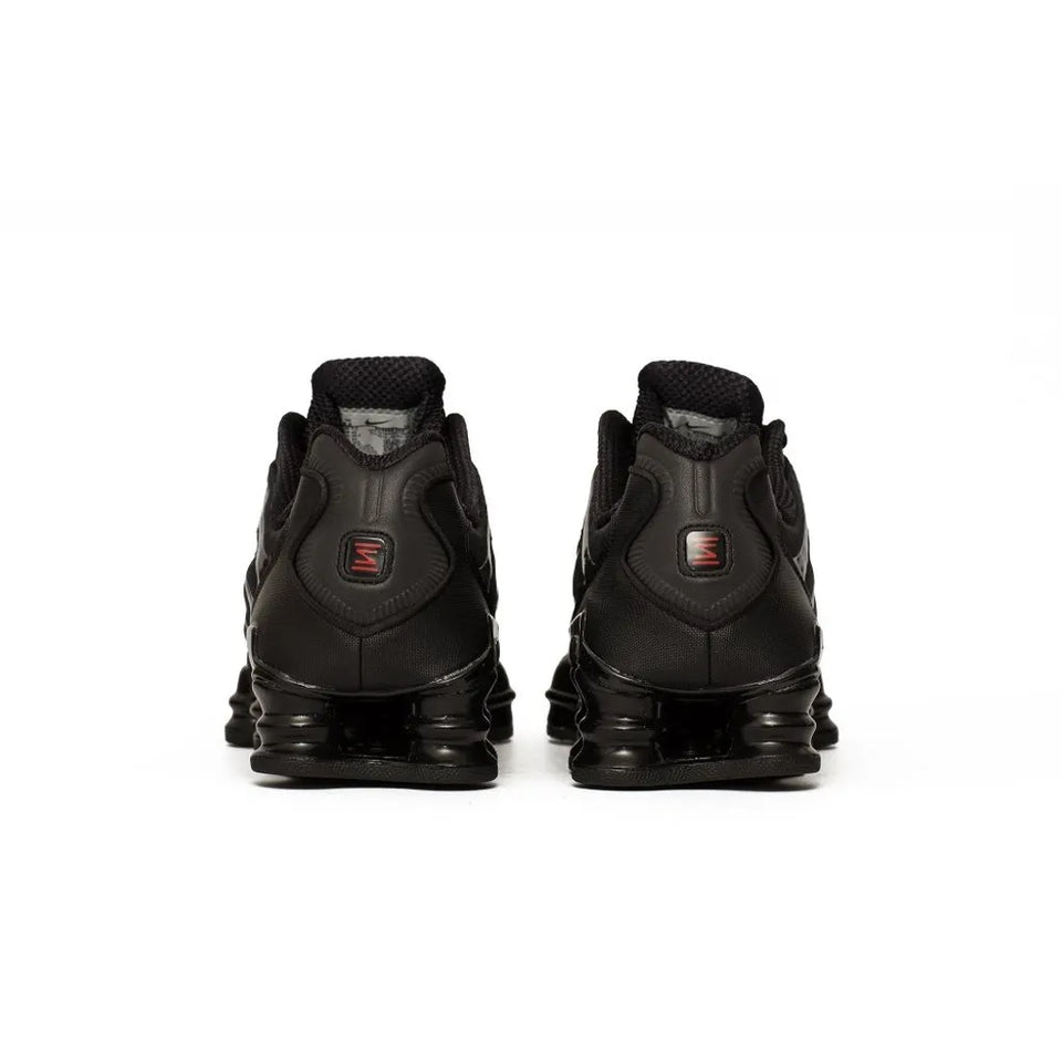 Nike Shox TL Black and Max Orange