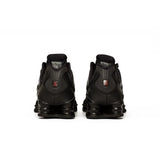 Nike Shox TL Black and Max Orange