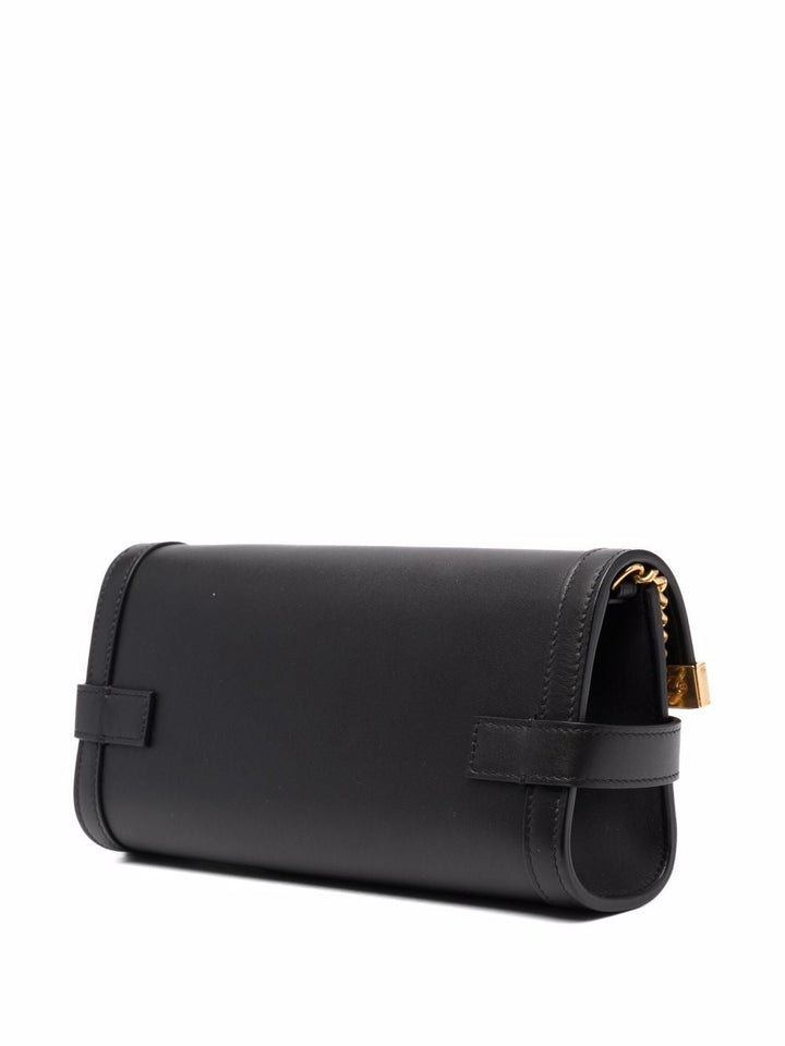Balmain Women B-Buzz 23 Leather Shoulder Bag