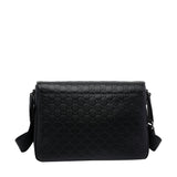 Gucci Men Medium Gg Emblem Crossbody Bag