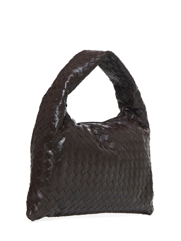 Bottega Veneta Women Tote Bag In Leather With Intrecciato Hop Motif