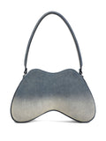 Diesel Women Double-D Denim Shoulder Bag